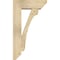 Ekena Millwork Legacy Slat Rough Sawn Bracket w/ Offset Brace, Douglas Fir, 6"W x 16"D x 28"H BKT0604X16X28LEC06RDF - alternate 2